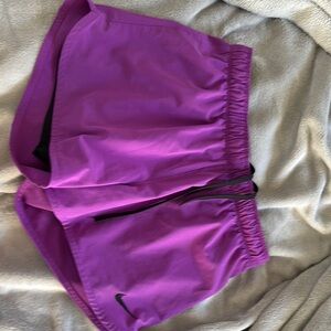Nike Women's Purple Running Shorts